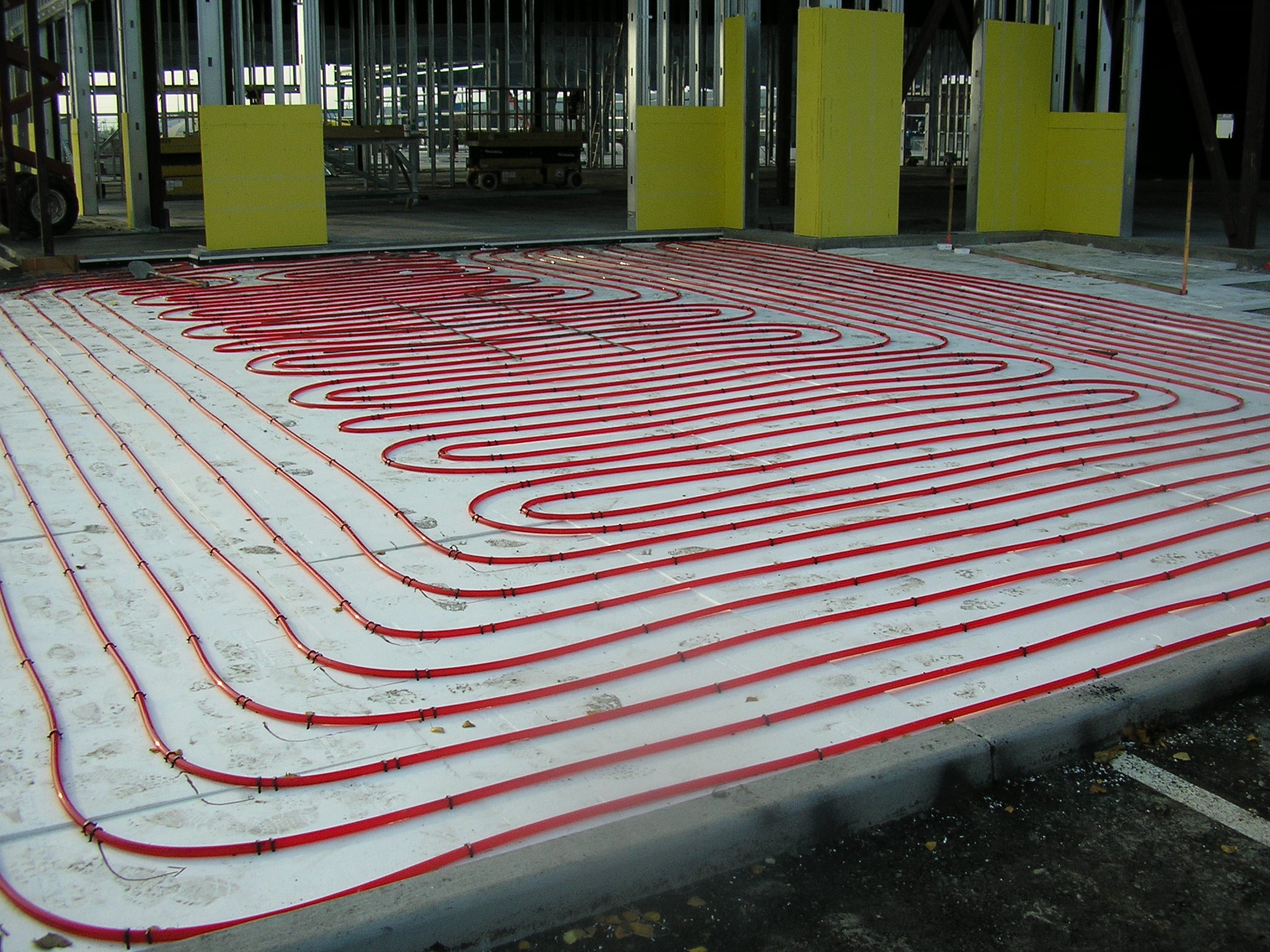 electric radiant floor heating insulation